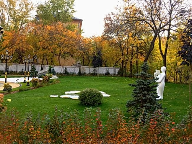 Озеленение школы в Алматы