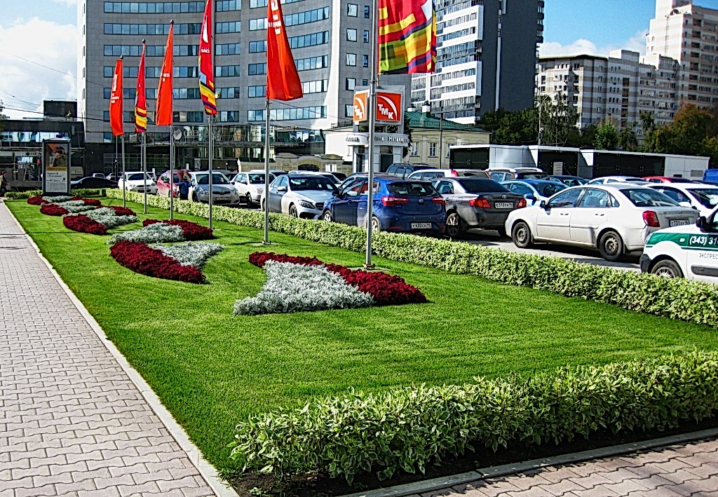 ИП Сыпачева, благоустройство городских территорий (Алматы, 2017)