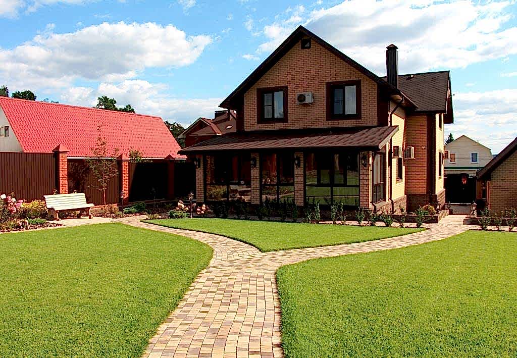 Клен, ландшафтный центр, озеленение частных территорий (Астана, 2018)