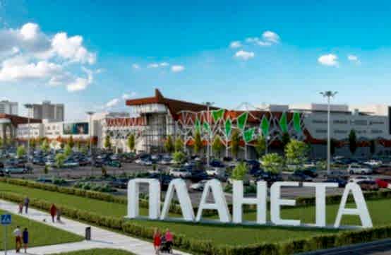 Озелененяем крупнейший торгово-развлекательный центр «Планета» в Алматы 