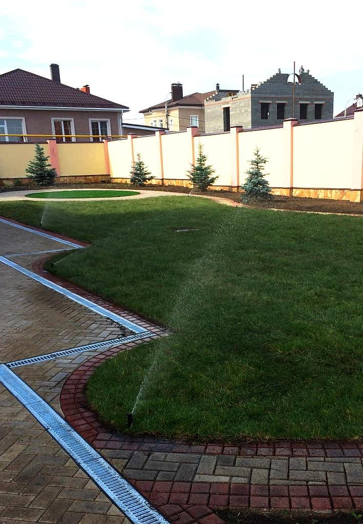 Газонные решения, частное озеленение (Магнитогорск, 2017)